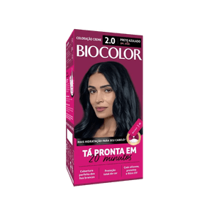 32760 TINTURA CAPILAR BIOCOLOR 2,0 PRETO AZULADO